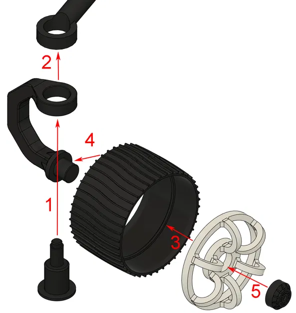 Mô hình Xe tự hành Sao Hỏa M2020 Perseverance - Image 9