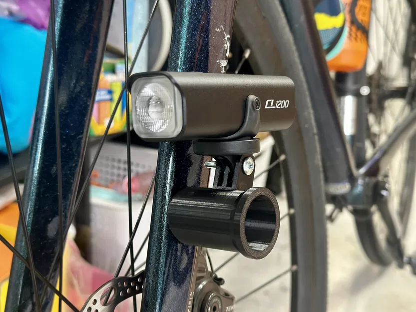 Giá Gắn Camera GoPro / Đèn Xe Đạp Lên Càng Trước - Image 1