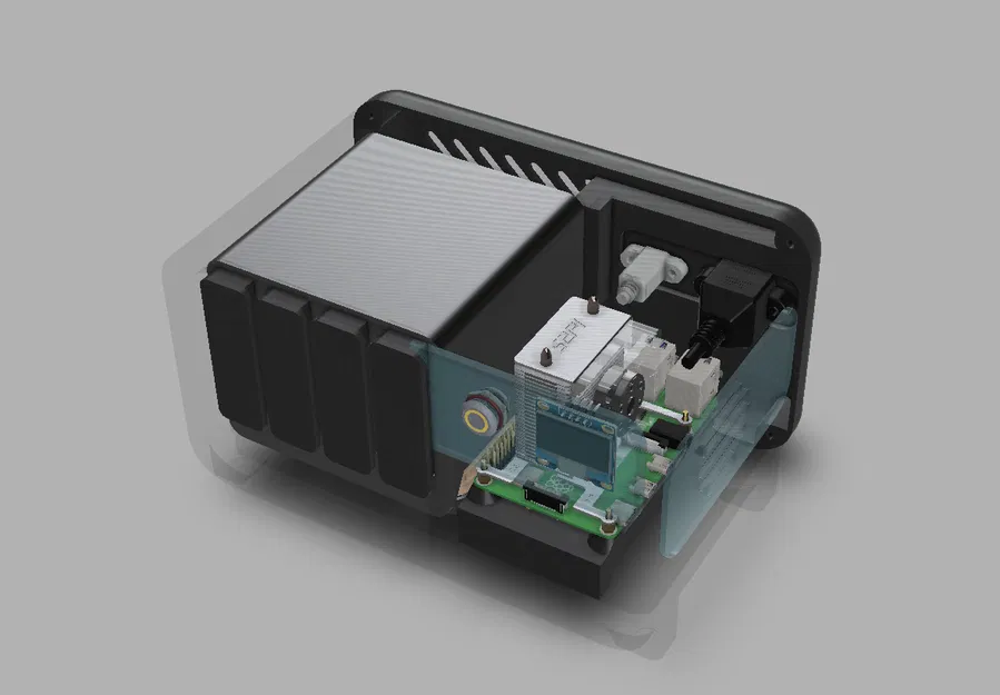 Dự án Raspberry Pi NAS In 3D - Image 3