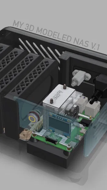 Dự án Raspberry Pi NAS In 3D - Image 6
