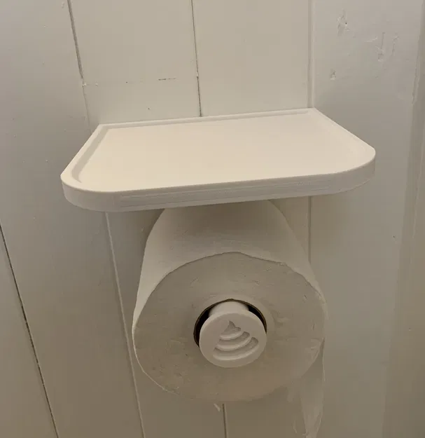 Giá Đỡ Giấy Vệ Sinh Kèm Kệ - Image 3