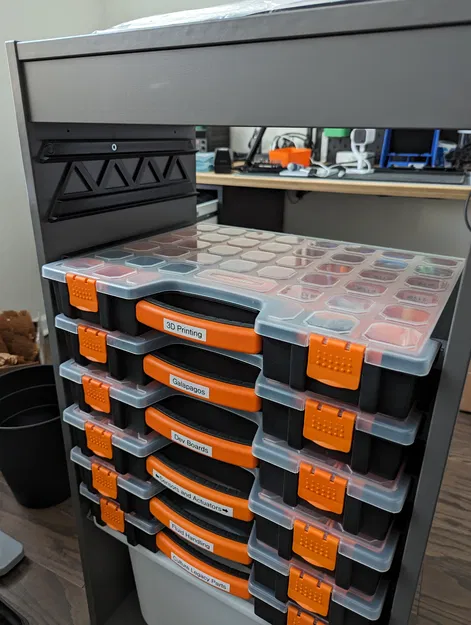 Khay kệ tùy chỉnh cho Ikea TROFAST, vừa hộp Amazon Basics - Image 1