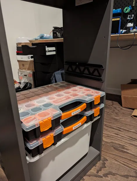 Khay kệ tùy chỉnh cho Ikea TROFAST, vừa hộp Amazon Basics - Image 3