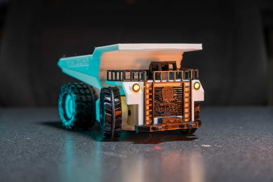 V2.0 Xe ben RC in 3D - Image 2