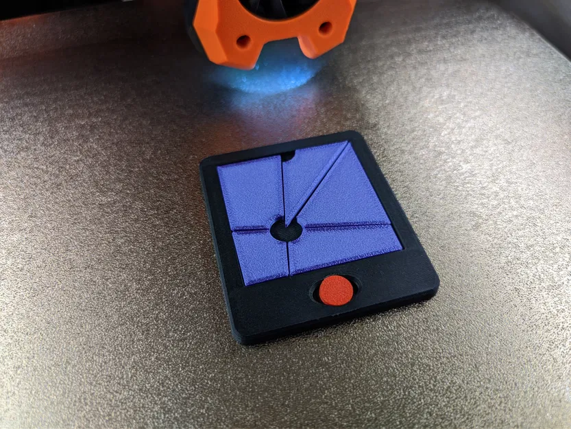 Mô Hình In 3D: Xếp Hình Tròn Đỏ - Image 1