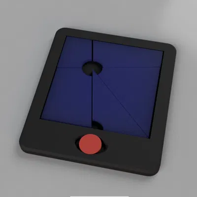 Mô Hình In 3D: Xếp Hình Tròn Đỏ