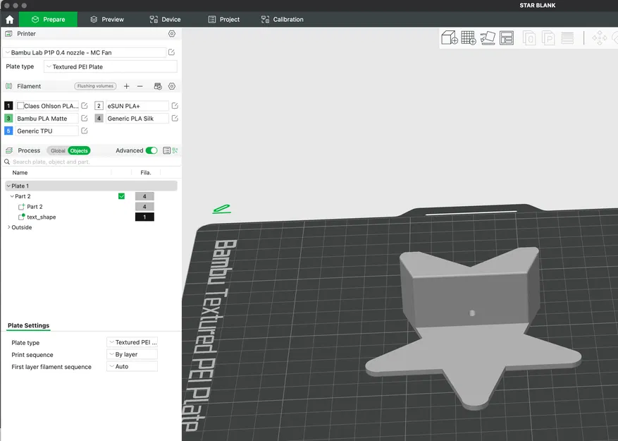 Biển Tên Đặt Bàn Hình Sao - Image 2