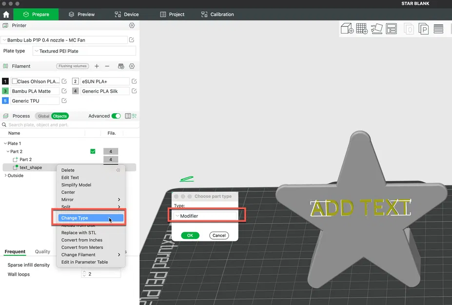 Biển Tên Đặt Bàn Hình Sao - Image 3