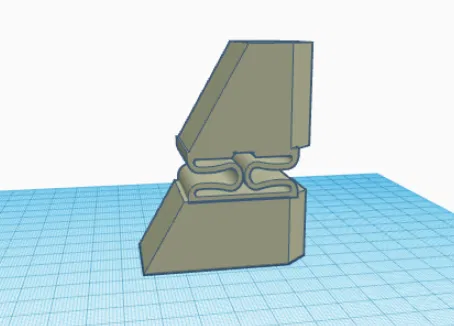 Chân đế máy in 3D chống sốc, cao 70mm - Image 2