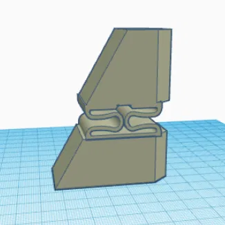 Chân đế máy in 3D chống sốc, cao 70mm