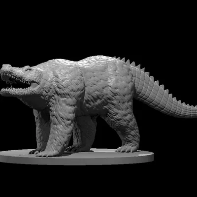 Mô Hình Crocobear Độc Đáo