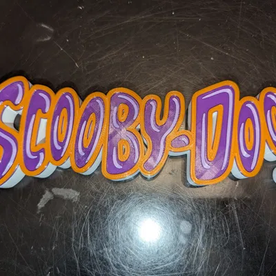 Biển Trang Trí "Scooby Doo"