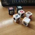 Xúc Xắc Island Siege Khắc 16mm - Thumbnail 1