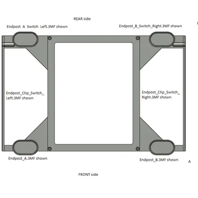 Khung đèn LED cho Bambu Lab X1