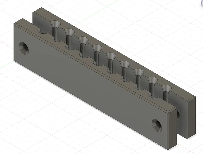 Giá Đỡ 9x Ống Bowden Cho ERCF v2 - Image 1