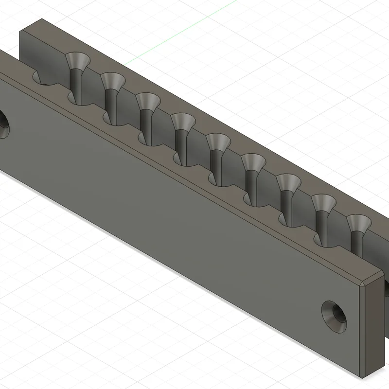 Giá Đỡ 9x Ống Bowden Cho ERCF v2