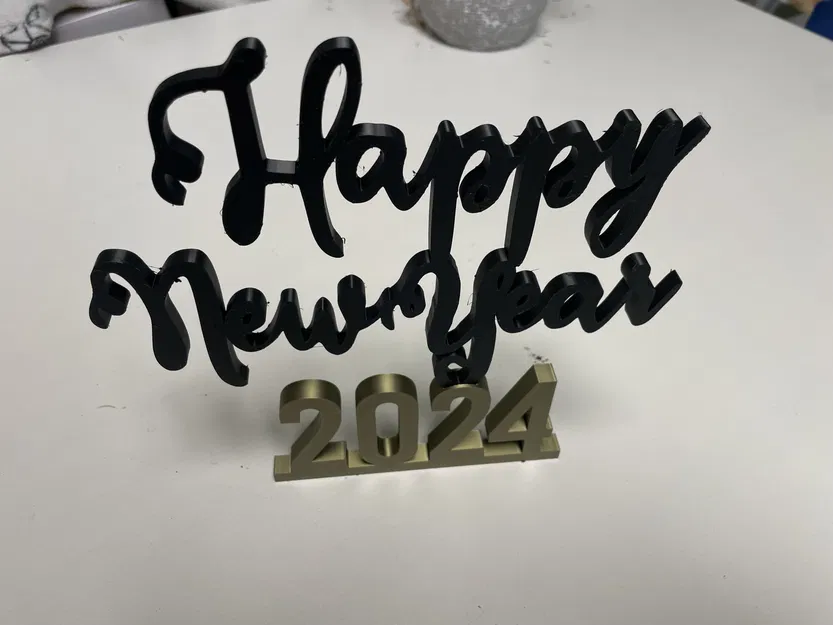 Cúp Trang Trí Bàn Mừng Năm Mới 2024 - Image 2