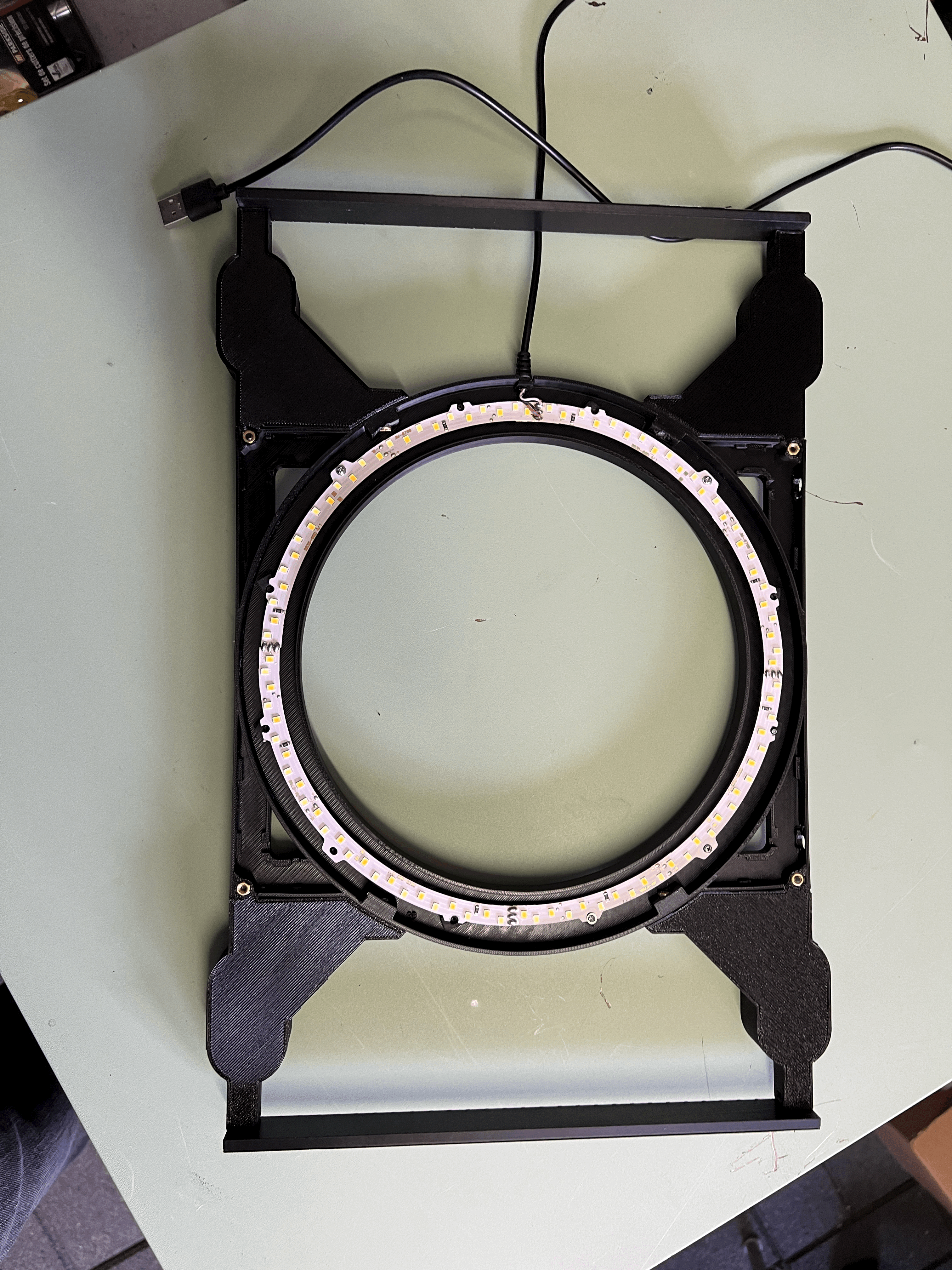 Giá đỡ đèn LED hình nhẫn cho Bambu Lab - Thumbnail 3