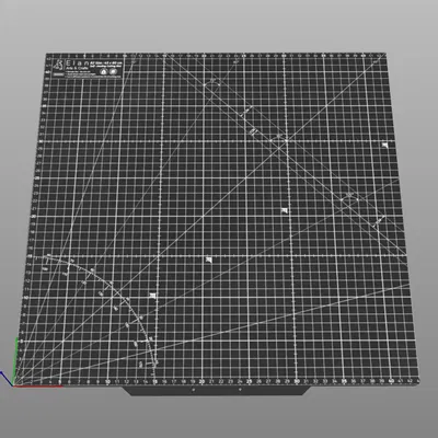 Anycubic Kobra 2 Max - Khuôn Dạng Khay Lót Và Vân Nhám Đo Đạc Chính Xác