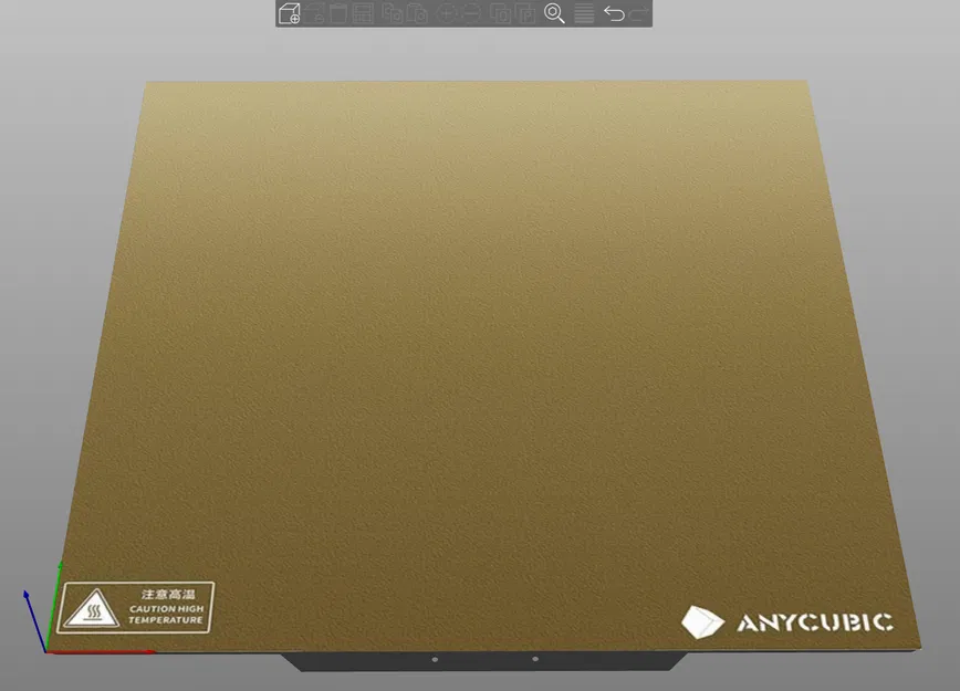 Anycubic Kobra 2 Max - Khuôn Tấm Lót và Vân Bản Gốc - Image 1