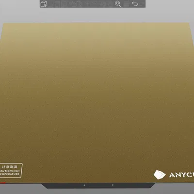 Anycubic Kobra 2 Max - Khuôn Tấm Lót và Vân Bản Gốc