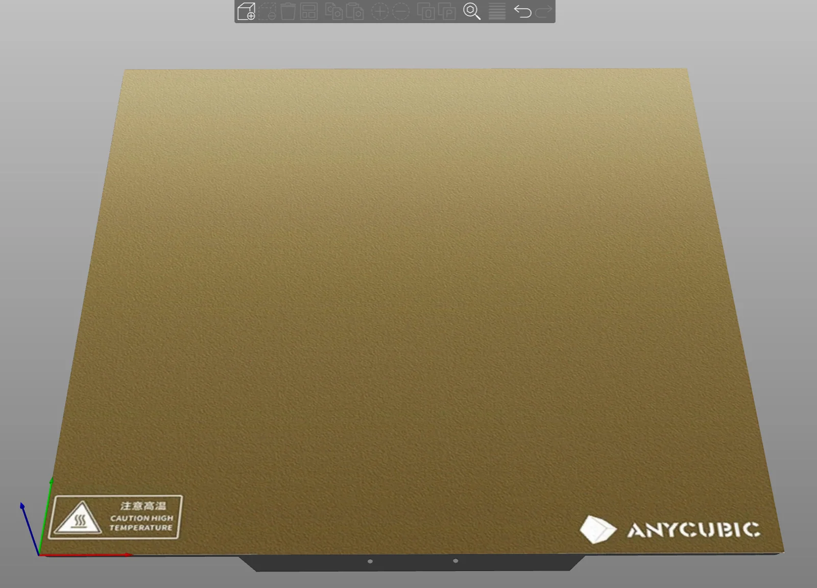 Anycubic Kobra 2 Max - Khuôn Tấm Lót và Vân Bản Gốc 1