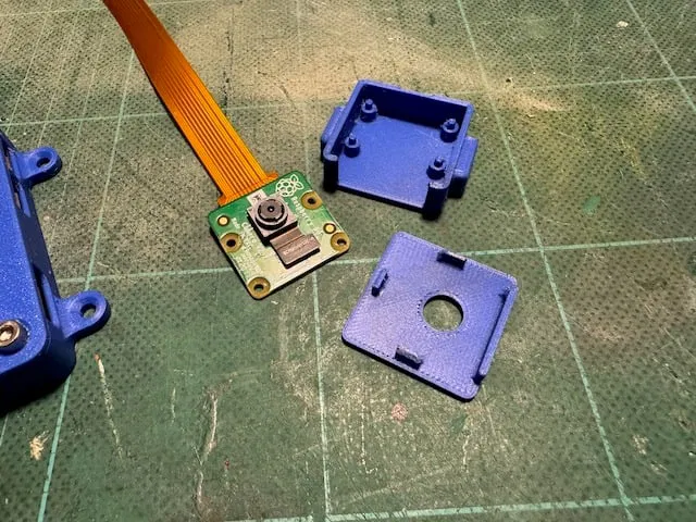 Vỏ Raspberry Pi Zero 2W và chân đế camera xoay - Image 8