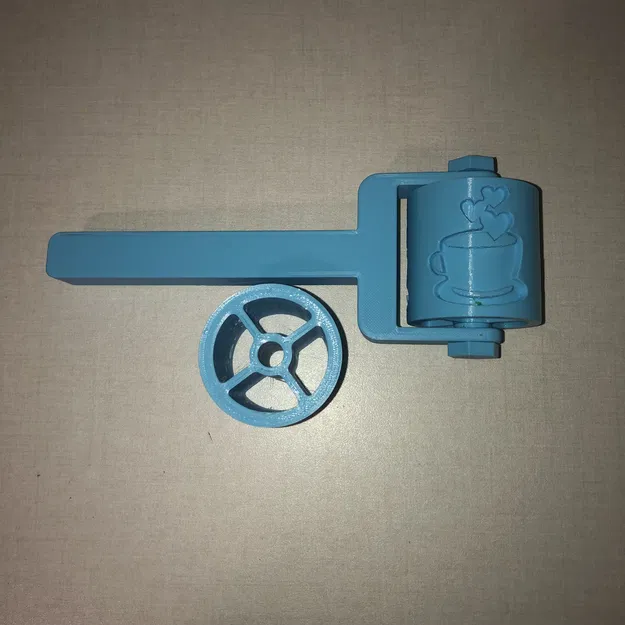 Cây cán bột bánh quy có hoa văn - Image 3