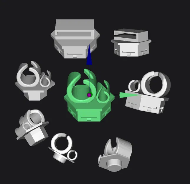 Kẹp Dây Cáp Hình Tổ Ong - Image 2