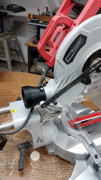 Bộ Chuyển Đổi Máy Hút Bụi Cho Máy Cưa Miter (Rigid) - Image 2