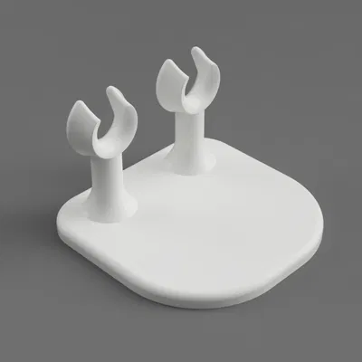 Giá Đỡ Đầu Bàn Chải Sonicare, Treo Tường Đôi