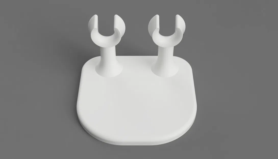 Giá Đỡ Đầu Bàn Chải Sonicare, Treo Tường Đôi - Image 2