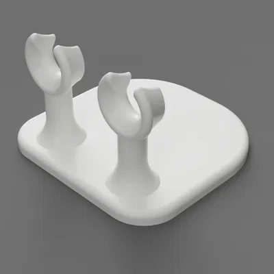 Giá Đỡ Đầu Bàn Chải Sonicare, Treo Tường Đôi