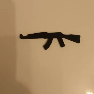 Mô Hình Đồ Chơi AK-47 Mini Cho Ngón Tay