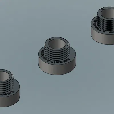 Kiểm tra dung sai ren cho máy in resin