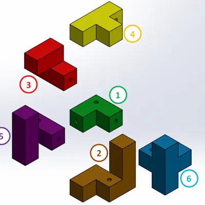 Khối Rubik Xếp Hình (Có Nam Châm)