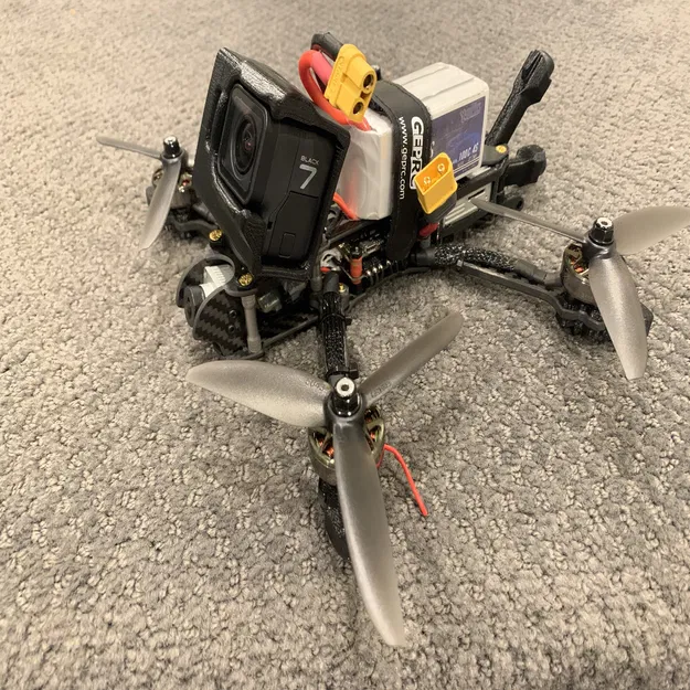 Giá Gắn GoPro 7 Cho GepRC Mark 4 HD - Image 1
