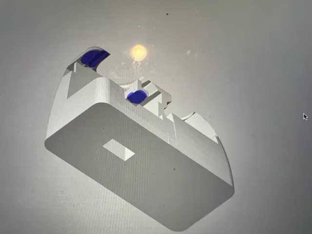 Mount Mũi Mini Drak DJI O3 có Tùy chọn Xoay (Pan) - Image 2