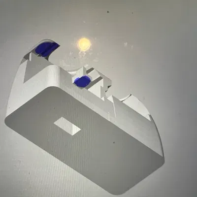 Mount Mũi Mini Drak DJI O3 có Tùy chọn Xoay (Pan)