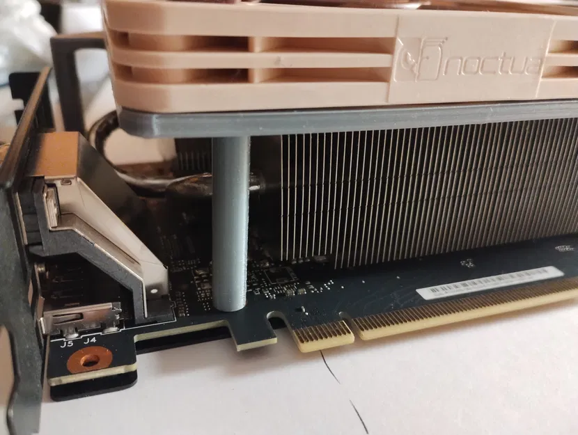 Giá đỡ quạt 120 mm cho card đồ họa Asus Dual RTX 2060 Super - Image 2