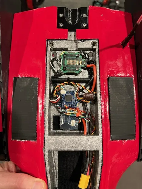 Remix bộ vỏ động cơ đôi Nano Drak có nắp tháo rời - Image 4