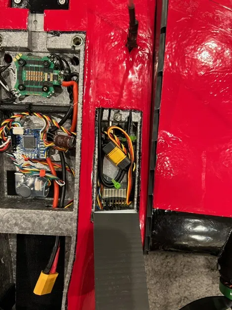 Remix bộ vỏ động cơ đôi Nano Drak có nắp tháo rời - Image 6