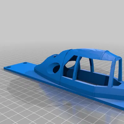 TBRC Warlock P38 Khoang lái mở và nắp điện tử