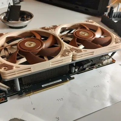 Giá đỡ quạt 120 mm cho card đồ họa Asus Dual RTX 2060 Super