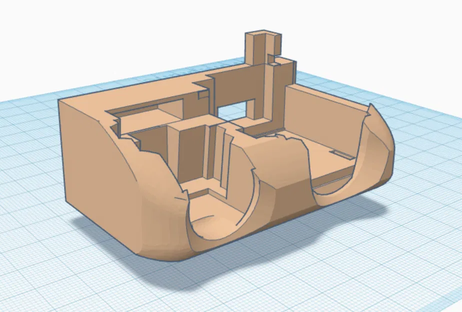 Giá đỡ DJI O3 hoặc Vista siêu gọn cho cánh nhỏ - Image 1