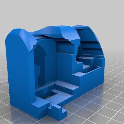 Giá đỡ DJI O3 hoặc Vista siêu gọn cho cánh nhỏ