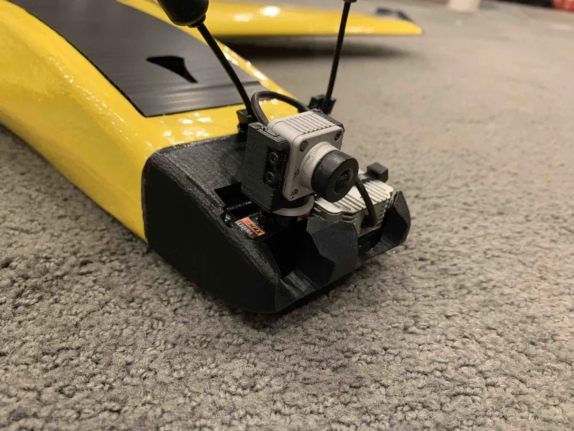 Đầu Mini Drak cho DJI FPV air unit có tùy chọn xoay - Image 2