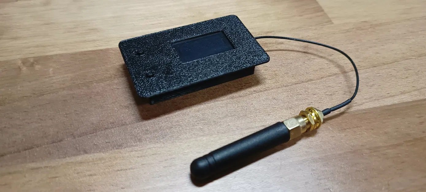 Khung gắn panel cho Heltec WiFi Lora32 - Image 1