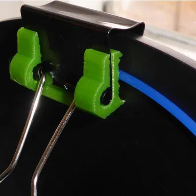 Kẹp Cuộn Dây Nhựa Có Thể Gập Lại