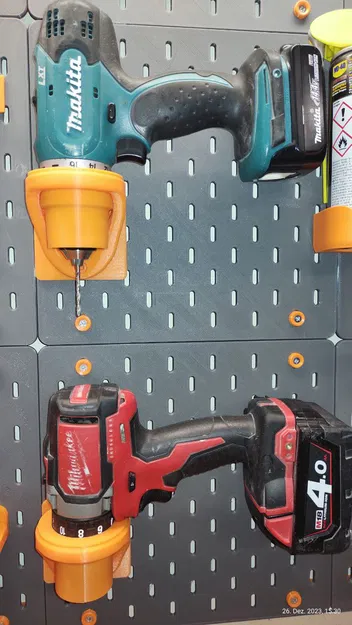 Adapter cho Giá đỡ Máy Khoan Vít trên Hệ thống Tường Skadis của Ikea - Image 2